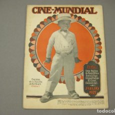 Cine: REVISTA CINE MUNDIAL DE JULIO DE 1927. VER FOTOS ADJUNTAS