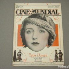 Cine: REVISTA CINE MUNDIAL DE AGOSTO DE 1922. VER FOTOS ADJUNTAS