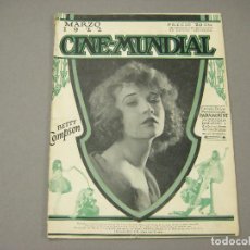 Cine: REVISTA CINE MUNDIAL DE MARZO DE 1922. VER FOTOS ADJUNTAS