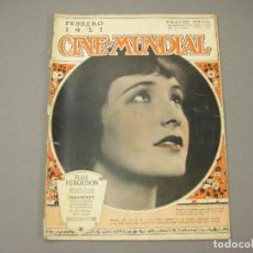 Cine: REVISTA CINE MUNDIAL DE FEBRERO DE 1921. VER FOTOS ADJUNTAS
