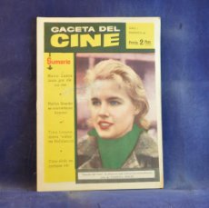 Cine: GACETA DEL CINE - CARROLL BAKER - AÑO 1 Nº6