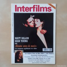 Cine: INTERFILMS 41, FEBRERO 1992. MATT DILLON Y SEAN YOUNG EN BESAME ANTES DE MORIR.