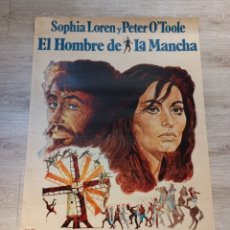 Cine: CARTEL CINE EL HOMBRE DE LA MANCHA. SOPHIA LOREN