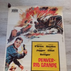 Cine: CARTEL CINE 1966 DENVER - RIO GRANDE