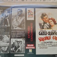 Cine: CARATULA VIDEO VHS INTERFILMS EXTRAÑO CARGAMENTO STRANGE CARGO CLARK GABLE JOAN CRAWFORD 1940