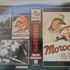 Cine: CARATULA VIDEO VHS INTERFILMS MARRUECOS MOROCCO GARY COOPER MARLENE DIETRICH 1930