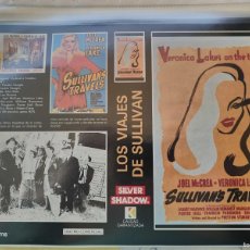 Cine: CARATULA VIDEO VHS INTERFILMS LOS VIAJES DE SULLIVAN SULLIVAN TRAVELS JOEL MCCREA VERONICA LAKE 1941