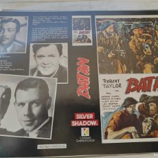 Cine: CARATULA VIDEO VHS INTERFILMS BATAN ROBERT TAYLOR 1943