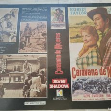 Cine: CARATULA VIDEO VHS INTERFILMS CARAVANA DE MUJERES ROBERT TAYLOR DENISE DARCEL 1951