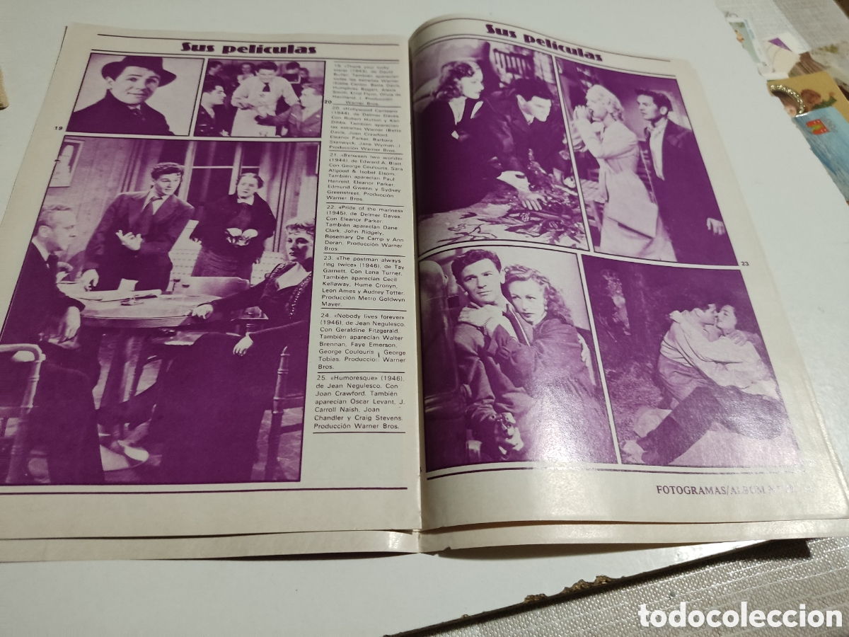 Cine: Fotogramas n39 John Garfield - Foto 3