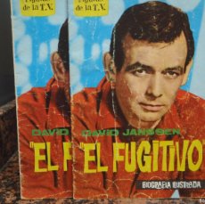 Cine: FIGURAS DE LA TV . DAVID JANSEN ” EL FUGITIVO” Nº 12 - ED. ESTE