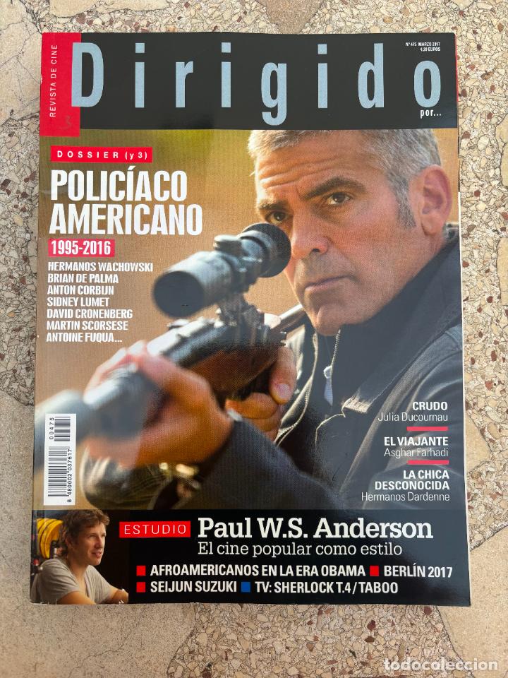 Cinema: DIRIGIDO POR N&ordm; 475. HERMANOS WACHOWSKI. BRIAN DE PALMA. ANTON CORBIJN. SIDNEY LUMET.