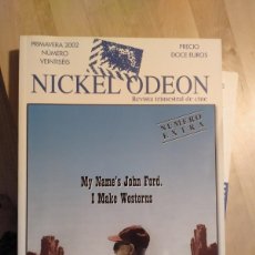 Cinema: NICKEL ODEON NÚMERO 26. MY NAME'S JOHN FORD. I MAKE WESTERNS.