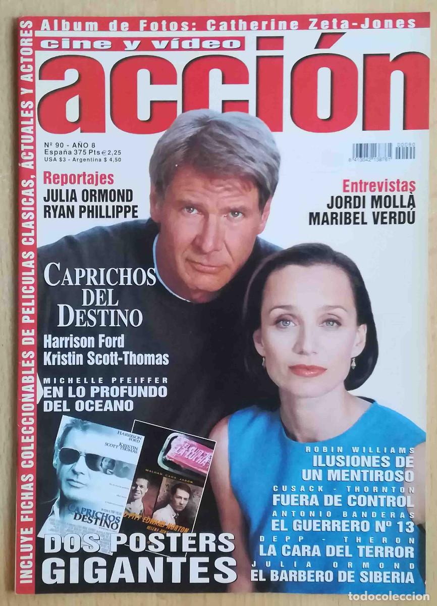 Cine: Revista Acci&oacute;n N&ordm; 90 Caprichos del destino. En lo profundo del oc&eacute;ano. El barbero de Siberia.