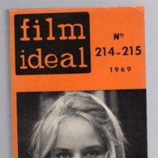 Cine: REVISTA CINE FILM IDEAL Nº 214-215 1969. FESTIVALES DE SAN SEBASTIAN Y GIJON.
