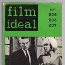 Cine: REVISTA CINE FILM IDEAL Nº 205-206-207. DE 1967 A 1969. DECIAMOS AYER...