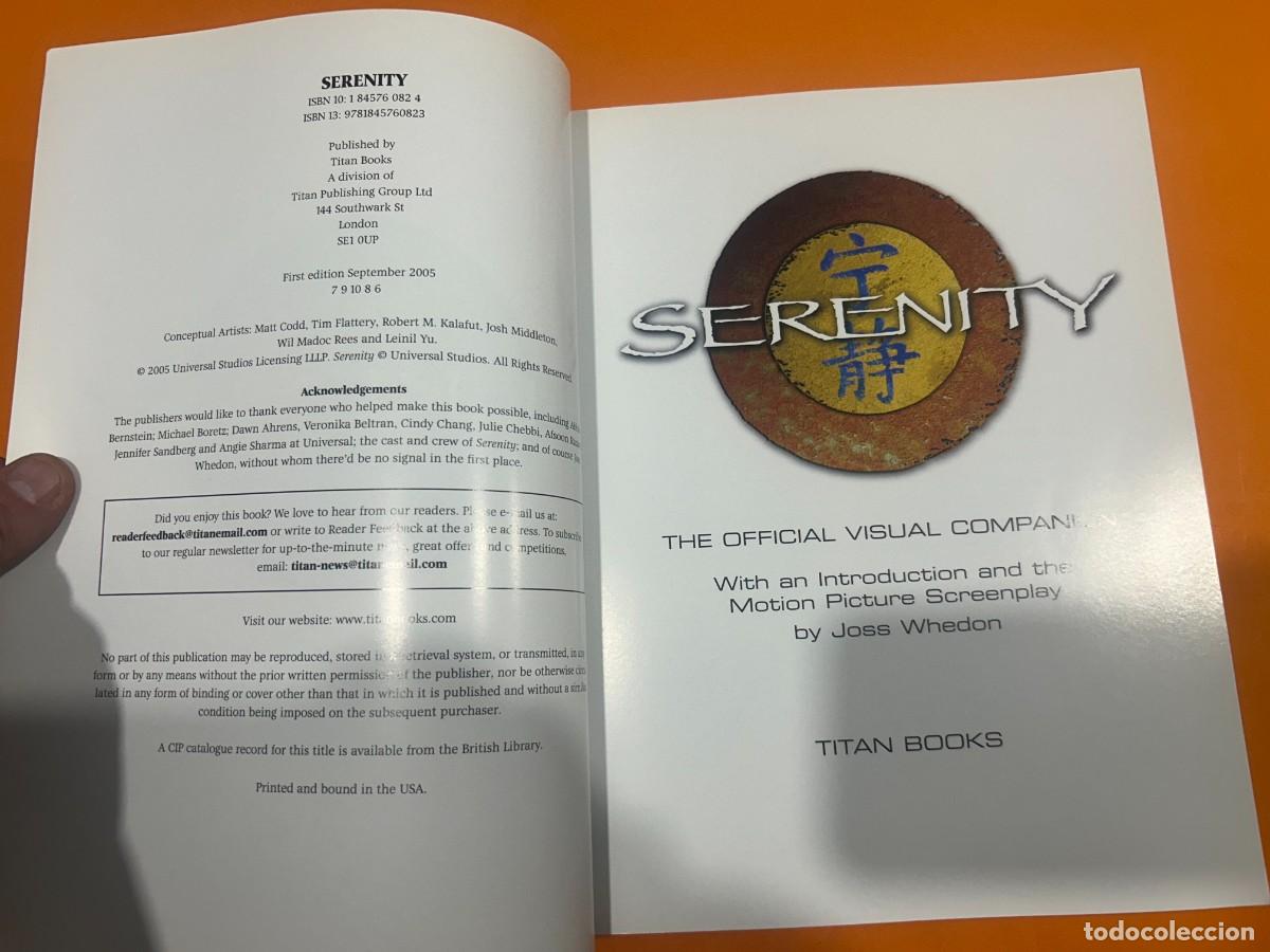 Cine: LIBRO OFICIAL VISUAL PELICULA SERENITY - Foto 2