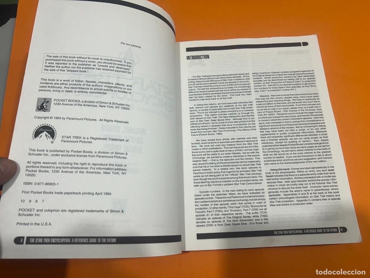 Cine: LIBRO LA ENCICLOPEDIA DE STAR TREK - Foto 2