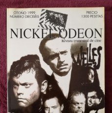 Cine: REVISTA NICKEL ODEON 16 - ORSON WELLES - CIUDADANO KANE - VICTOR ERICE