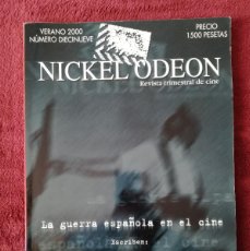 Cinema: REVISTA NICKEL ODEON 19 - LA GUERRA CIVIL ESPAÑOLA EN EL CINE