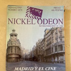 Cine: NICKEL ODEON REVISTA TRIMESTRAL DE CINE. NÚMERO 7 / MADRID Y EL CINE - 232 PÁGINAS