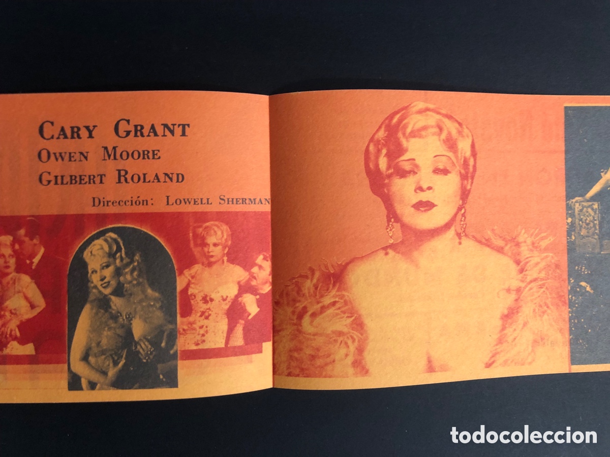 Cine: Programa facsimil nacida para pecar Mae west - Foto 2