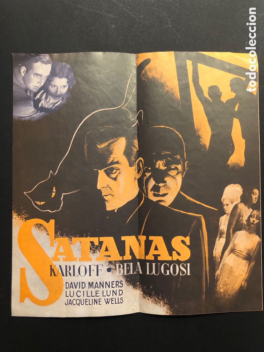 Cine: Programa facsimil satanas boris karloff bela lugosi - Foto 3