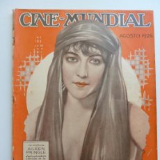 Cine: REVISTA CINE MUNDIAL. Nº 8. AGOSTO 1926