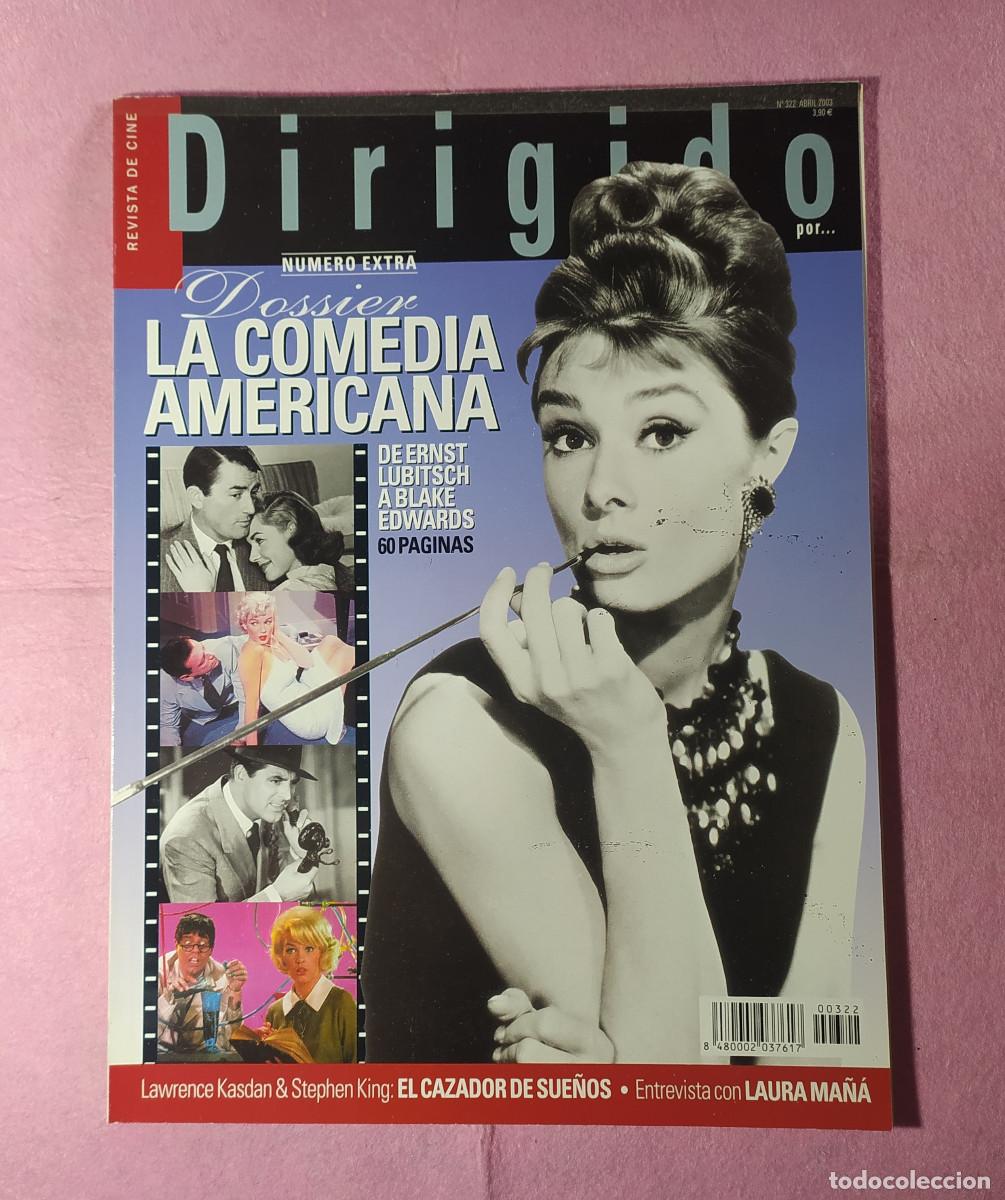 Cinema: Magazine DIRIGIDO 322 - Audrey Hepburn / Gary Grant / Marilyn Monroe / Jerry Lewis