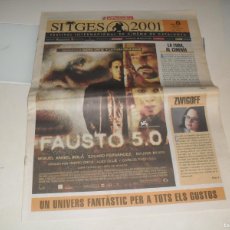 Cine: DIARIO FESTIVAL INTERNACIONAL DE SITGES 11 DE OCTUBRE 2001,Nº 8,BE,ARTICULO DIFICIL