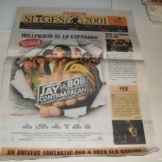 Cine: DIARIO FESTIVAL INTERNACIONAL DE SITGES 5 DE OCTUBRE 2001,Nº 2,BE,ARTICULO DIFICIL