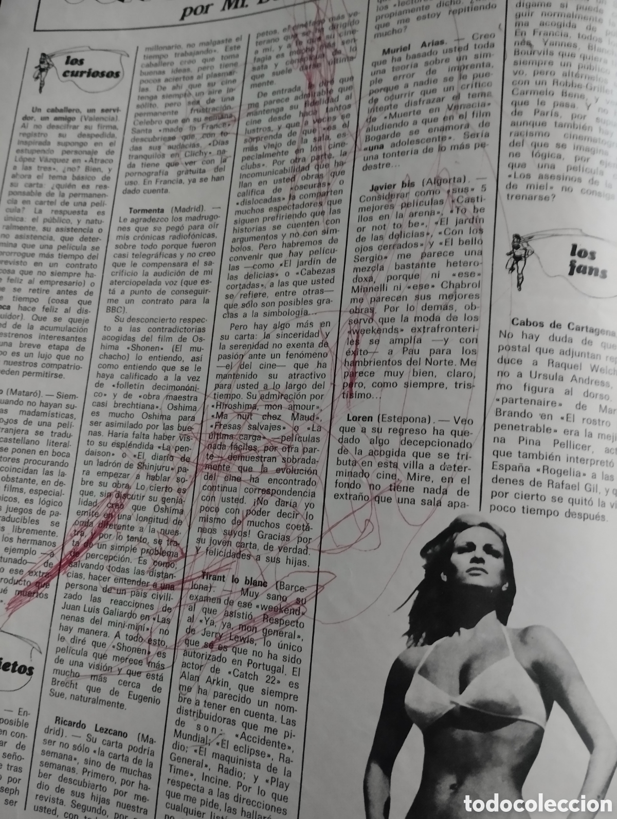 Cine: FOTOGRAMAS 1184, dos p&aacute;ginas pintadas - Foto 3