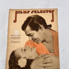 Cine: FILMS SELECTOS. AÑO VII. Nº 284. 28 MARZO 1936. CLARK GABLE EN PORTADA. LEER