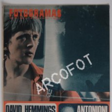 Cine: FOTOGRAMAS Nº 971 - 26 DE MAYO DE 1967 - DAVID HEMMINGS - SAMMY DAVIS