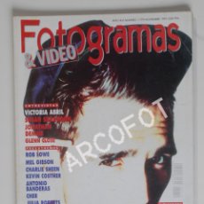 Cine: FOTOGRAMAS & VIDEO Nº 1779 - NOVIEMBRE 1991 - VICTORIA ABRIL - ANTONIO BANDERAS