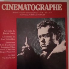 Cine: CINÉMATOGRAPHE. MENSUEL D´ACTUALITÉ CINÉMATOGRAPHIQUE, Nº 40 1978