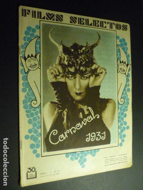 Cine: FILMS SELECTOS N&ordm; 18 1931 - Foto 1
