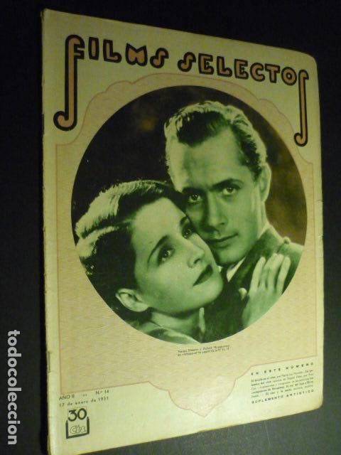 Cine: FILMS SELECTOS N&ordm; 14 1931 - Foto 1