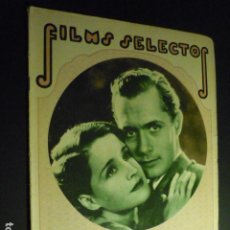 Cine: FILMS SELECTOS Nº 14 1931