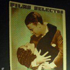 Cine: FILMS SELECTOS Nº 30 1931