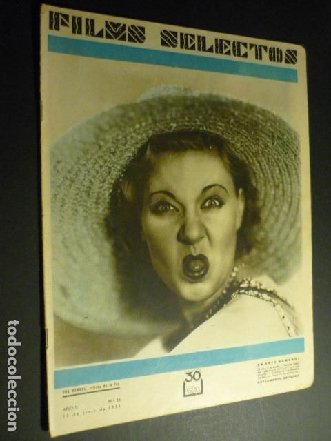 Cine: FILMS SELECTOS N&ordm; 35 1931 - Foto 1