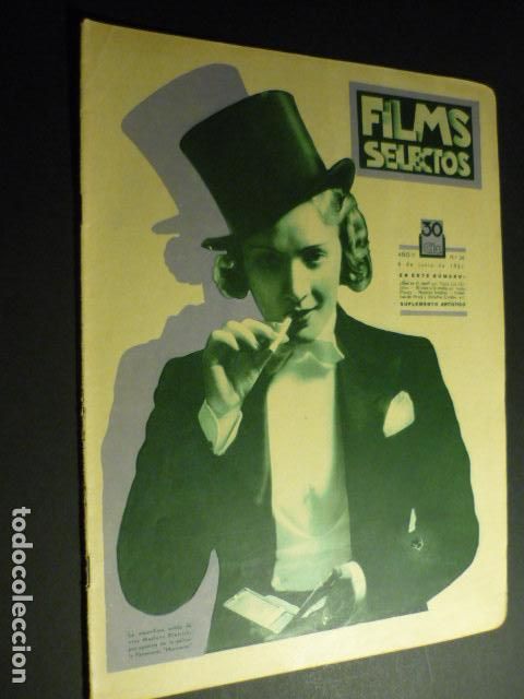 Cine: FILMS SELECTOS N&ordm; 34 1931 - Foto 1