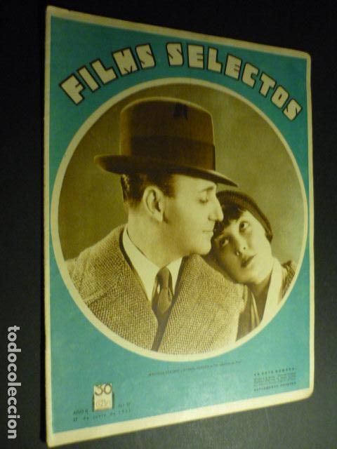 Cine: FILMS SELECTOS N&ordm; 37 1931 - Foto 1