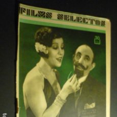 Cine: FILMS SELECTOS Nº 39 1931