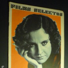 Cine: FILMS SELECTOS Nº 32 1931