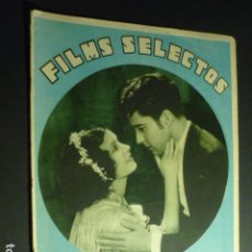 Cine: FILMS SELECTOS Nº 24 1931