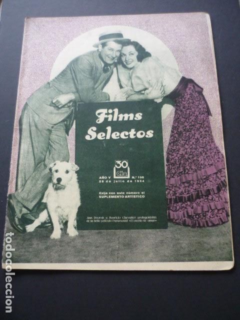 Cine: FILMS SELECTOS N&ordm; 198 1934 - Foto 1