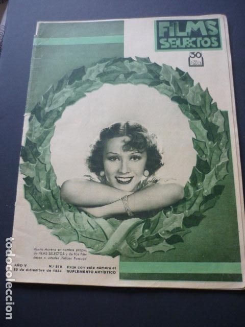 Cine: FILMS SELECTOS N&ordm; 218 1934 - Foto 1