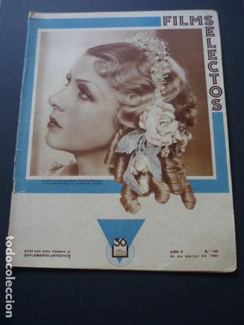 Cine: FILMS SELECTOS N&ordm; 180 1934 - Foto 1