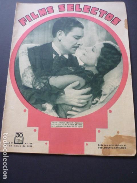 Cine: FILMS SELECTOS N&ordm; 179 1934 - Foto 1